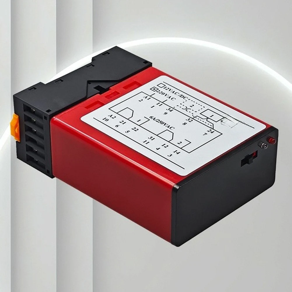 240V Single-Channel Vehicle Loop Detector For Gate Parking Lot Entrance Control Sensing Detector Vehicle Detector