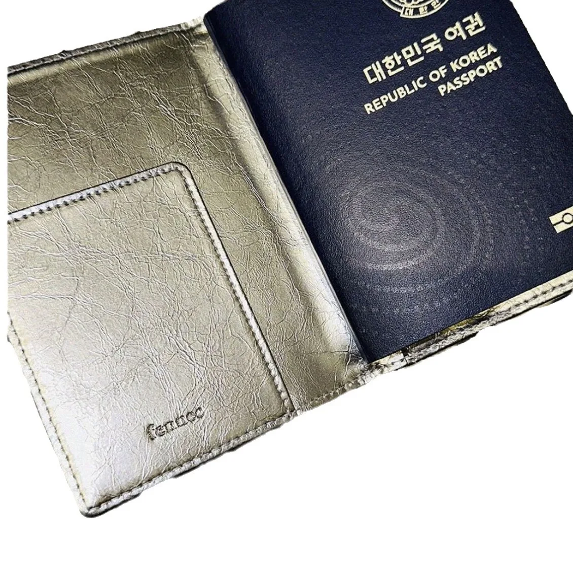 Fennec Korea Passport Holder Holder Credit Bank Card Holder ID Card Case Document Organizer