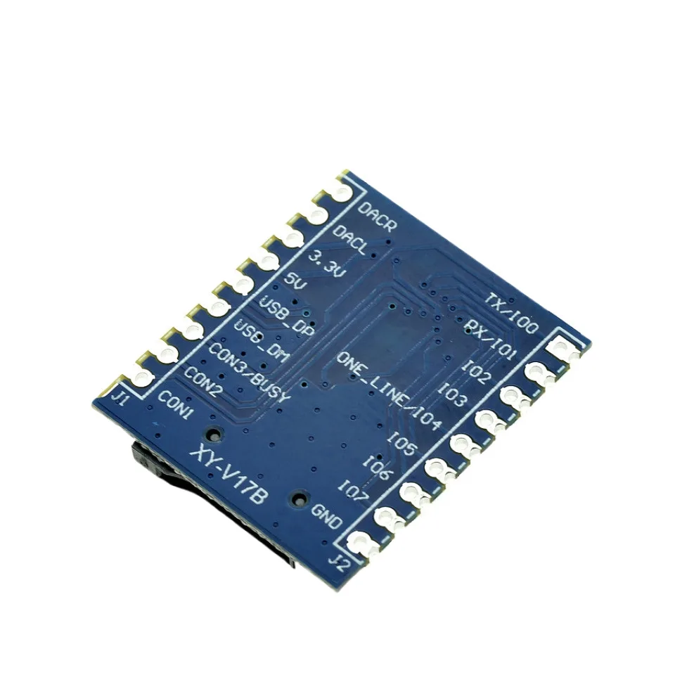 Serial port control voice modul MCU IO kontrolle SD/TF karte MP3 player bord XY-V17B – Detail 3