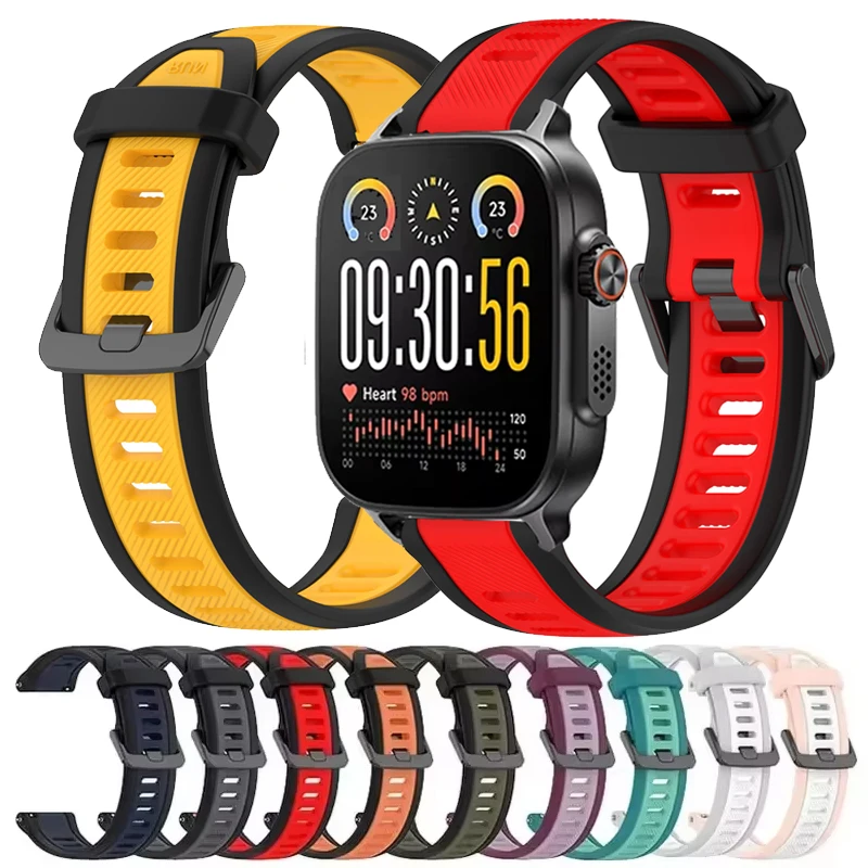 22Mm Two-Tone Silic…