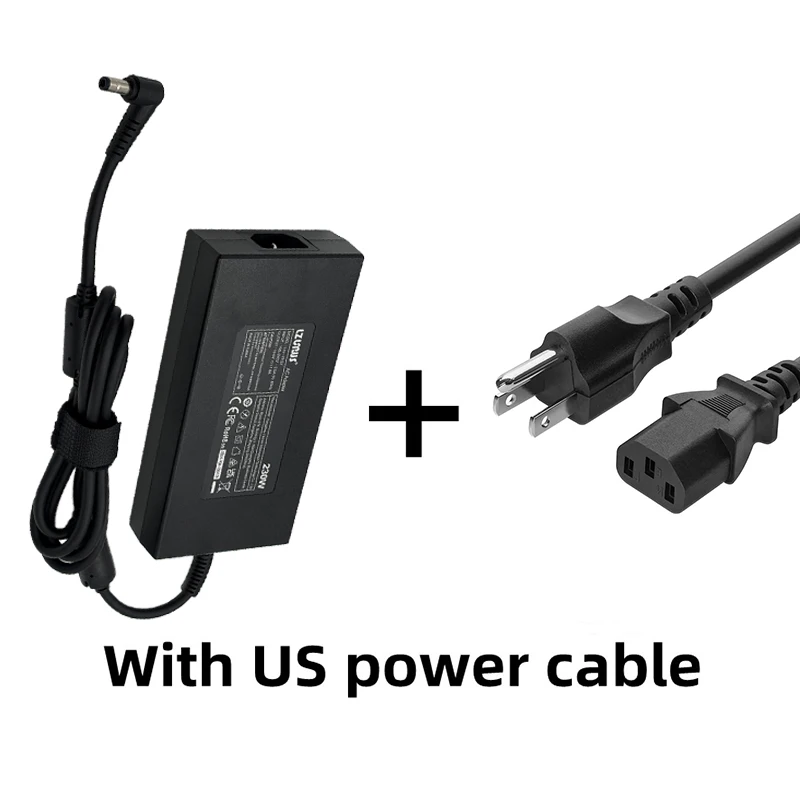Laptop-Netzteil 19,5V 11,8A 5,5*2,5mm 230W Ladegerät für MSI A12-230P1A A17-230P1A A230A012L GS65 GS75 STEALTH-248 P65 – Detail 3