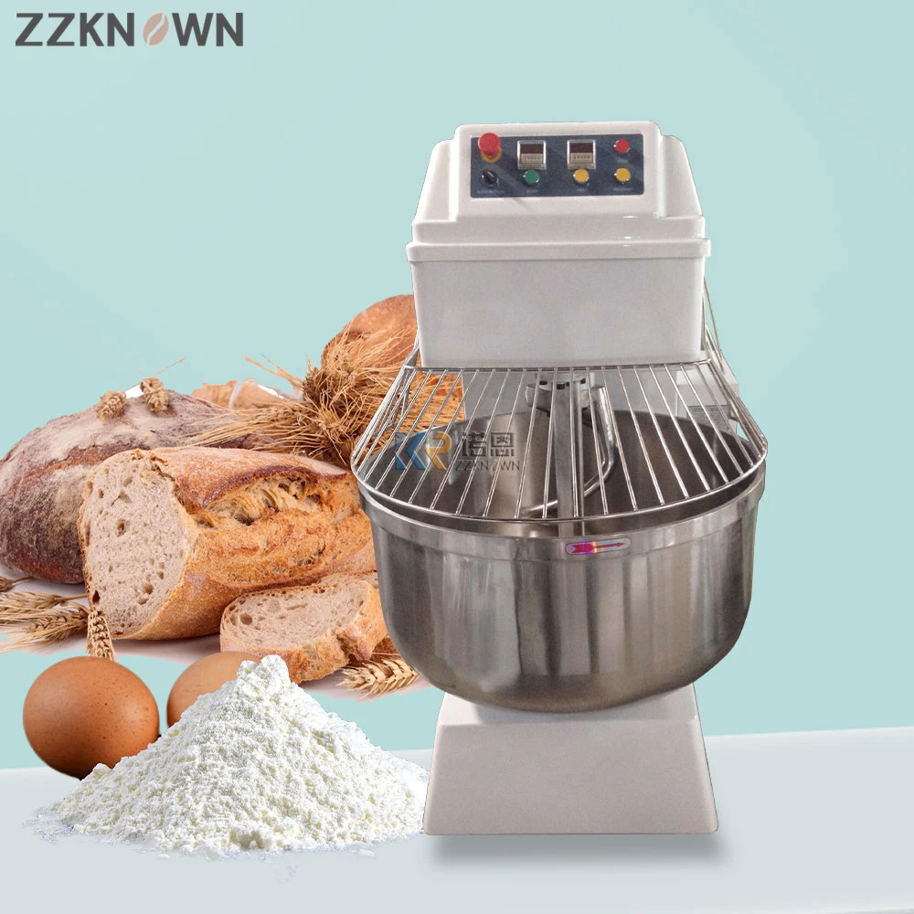 Electric Food Grade Pizza Dough Mixer Commercial Bread Flour Mixing Kitchen Equipment for Bakery Use