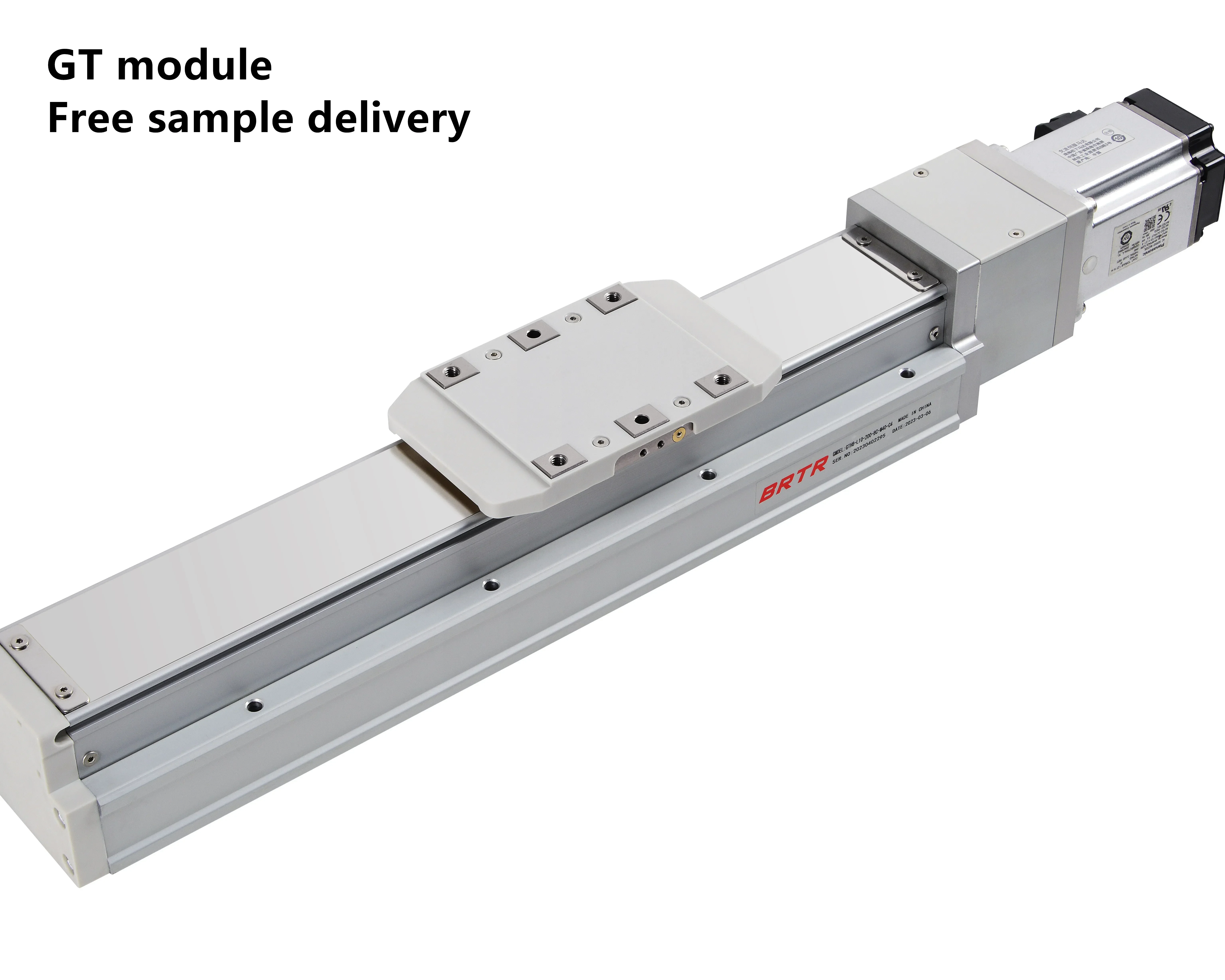 Elektrisches Stellantriebsmodul, einachsiger Multi-Kugelumlaufspindel, Riemenantrieb, hochpräziser eingebetteter Typ