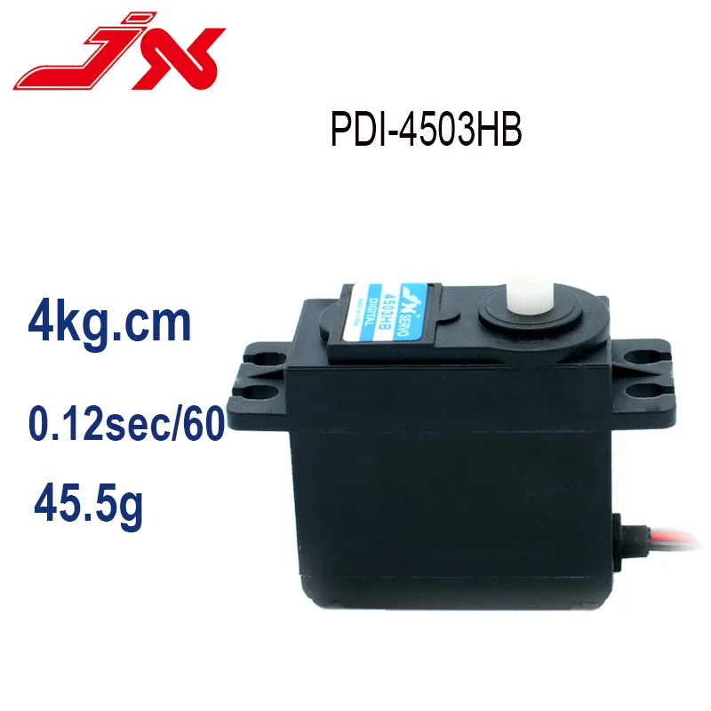 JX RC Servo PDI-4503HB PS-4503HB 4kg 45G 0.12Sec Plastic Gear Digital Standard Servo For RC Car/Boat/Drone/Helicopter Parts