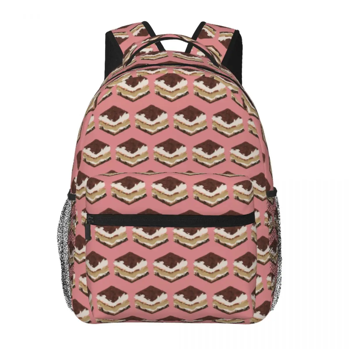 

Tiramisu Backpack Student Boys Girls BookBag Children School Bag Laptop Shoulder Bags for Men Women