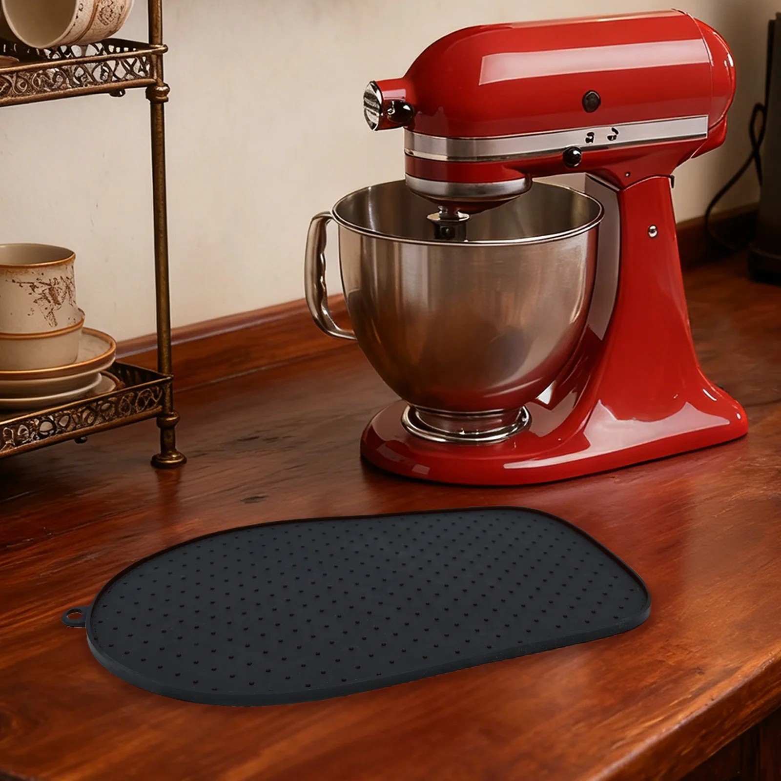 Sliding Board for  Kitchens Aids 4.5-5Qt Food Processors: 5K45SS, 5KSM125, 5KSM175PS -  Non-Slip Mat