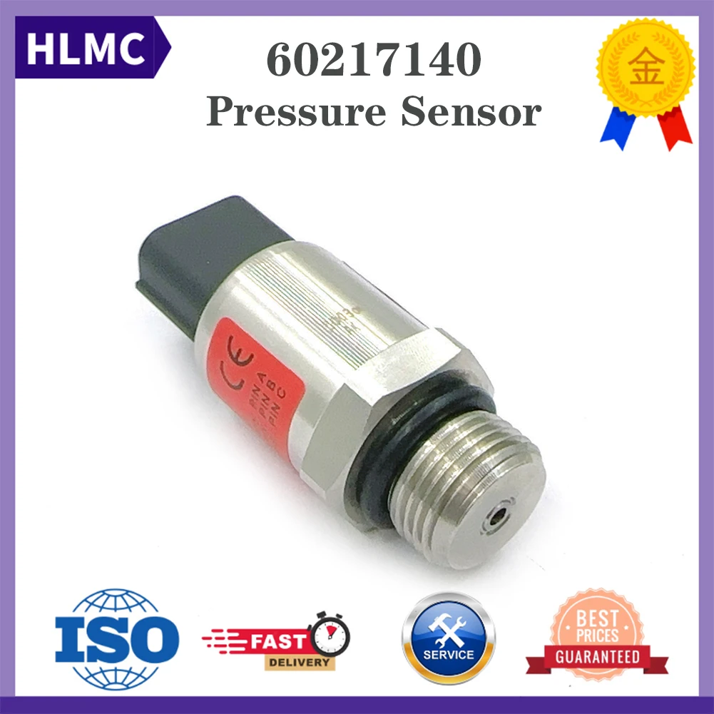 60217140 Pressure Sensor 500 Bar for Sany Heavy Industry SY215C Excavator