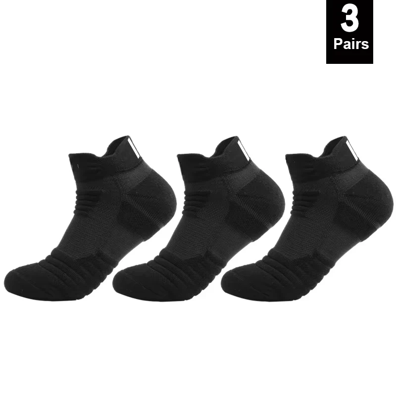 1/3 Pairs Anti-slip Voetbalsokken Mannen Katoenen Sok Korte Lange Buis Voetbal Basketbal Sport Sokken Ademend geurverdrijvende Sok 39-45