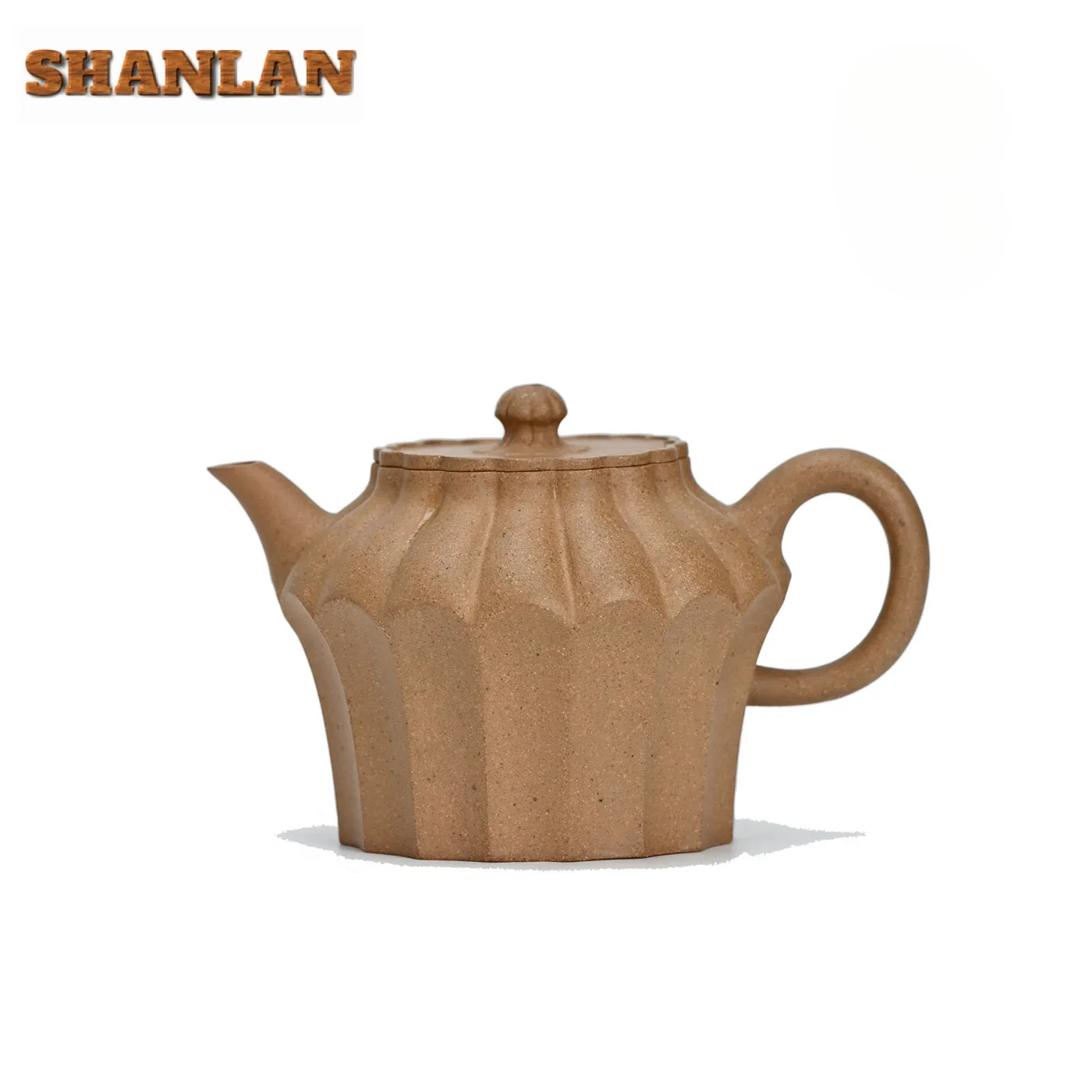 

200 мл древние фиолетовые глиняные чайники Исин, горшок ручной работы с ребрами, грязевой чайник с ситечком, китайский чайный сервиз Zisha, ремесло