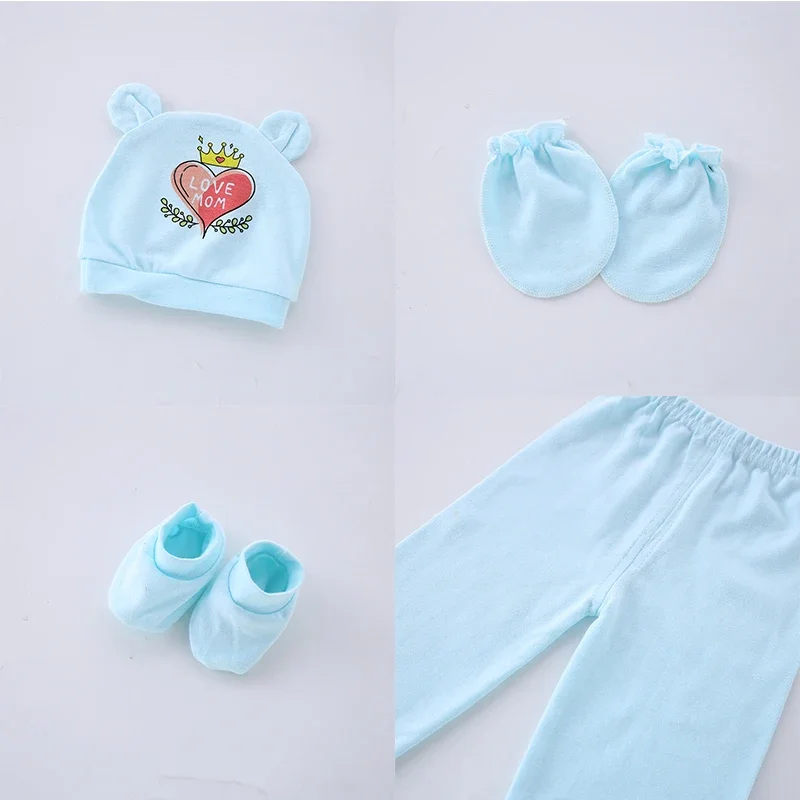 0-3months Cotton Set 10 Pcs/set Girl Boy Clothes Suits for Baby Infant soft safe