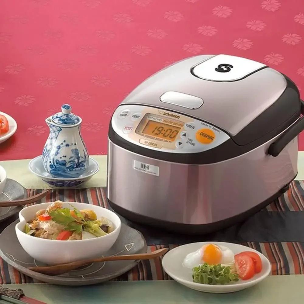 NP-HCC10XH Induction Heating System Rice Cooker and Warmer, 1 L, Stainless Dark Gray,FAST SHIPPING