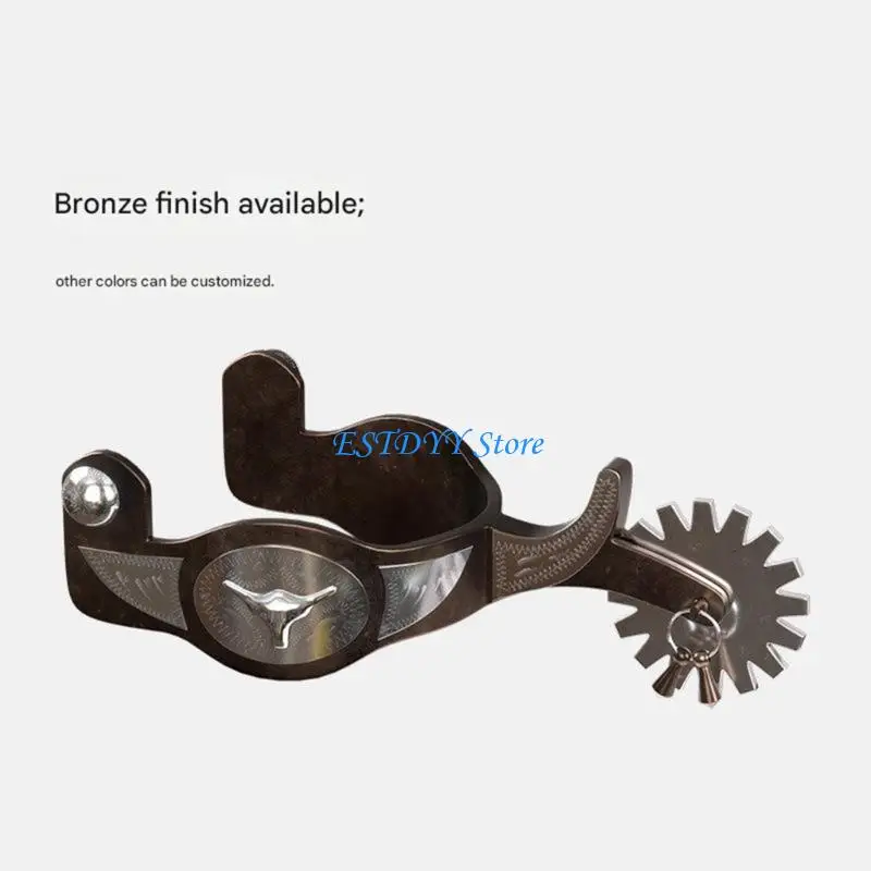 تتميز نتوءات القفل الآمن G6DE بمجاديف دوارة لتوجيه آمن للخيول في متانة رياضات الفروسية