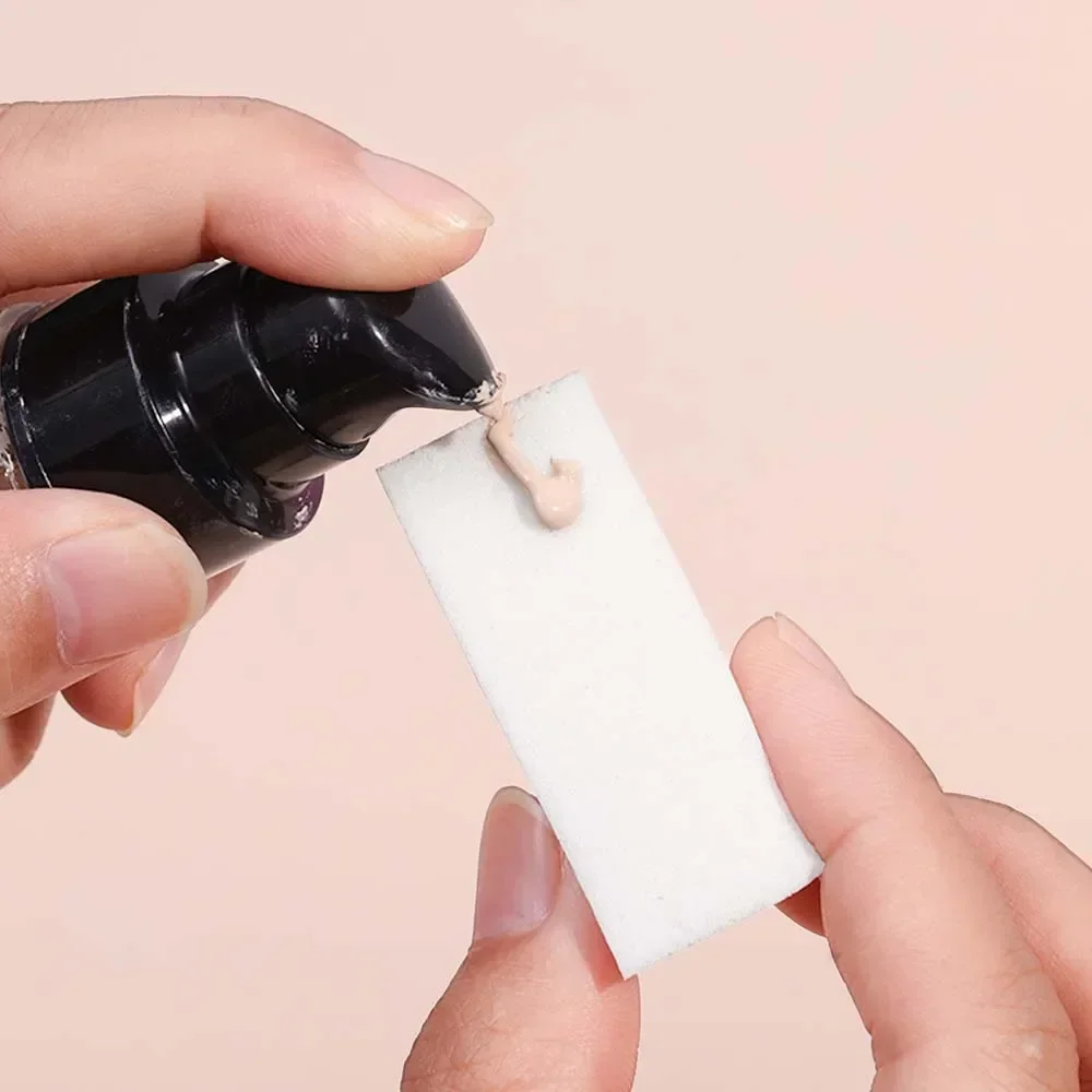 100Pcs/Set Triangle Dry Wet Use Makeup Sponge Face Foundation Concealer BB Cream Powder Blending Smearing Puff Cosmetic Tools