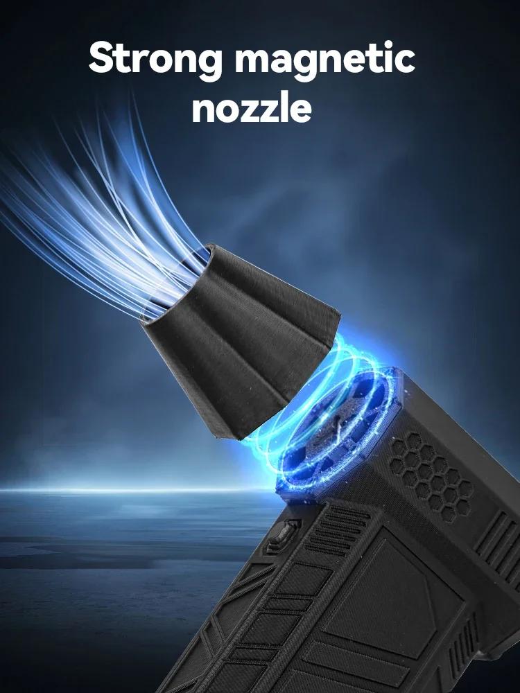 Newest Mini Turbo Jet Fan Turbo Violent Fan 130,000RPM Powerful Blower 45m/s High Speed Duct Fan Electric Air Duster Dryer image 3