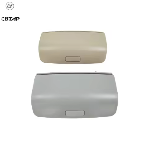 BTAP New Beige Grey Sunglass Glasses Holder Box For VW Tiguan Golf MK5 MK6 Jetta 5 Passat B7 1KD868837 1K0868837 1K0 868 837 E