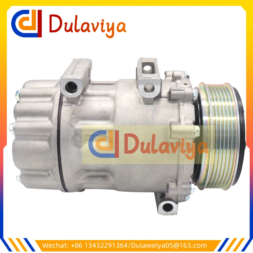 

New Air Conditioning Compressor For Peugeot 307 308 3008 Citroen C4 9651911380 9656483380 9659876080 9671334780 6453RV 6453RW