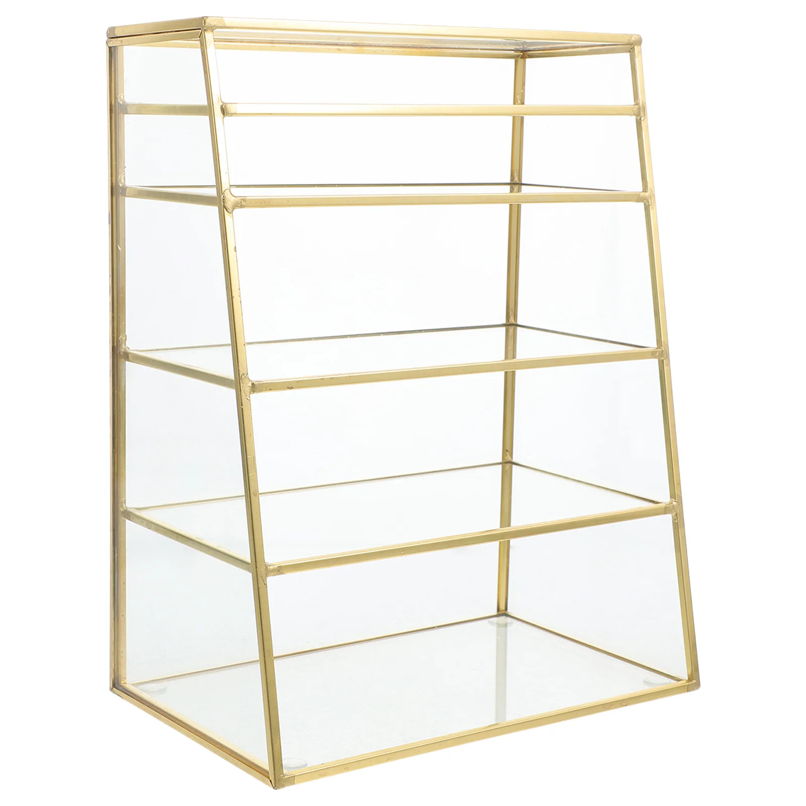 

1Pcs Makeup Rack Transparent Storage Box Multilayer Design for Lipstick Pressed Powder Eye Shadow Desktop Organizer