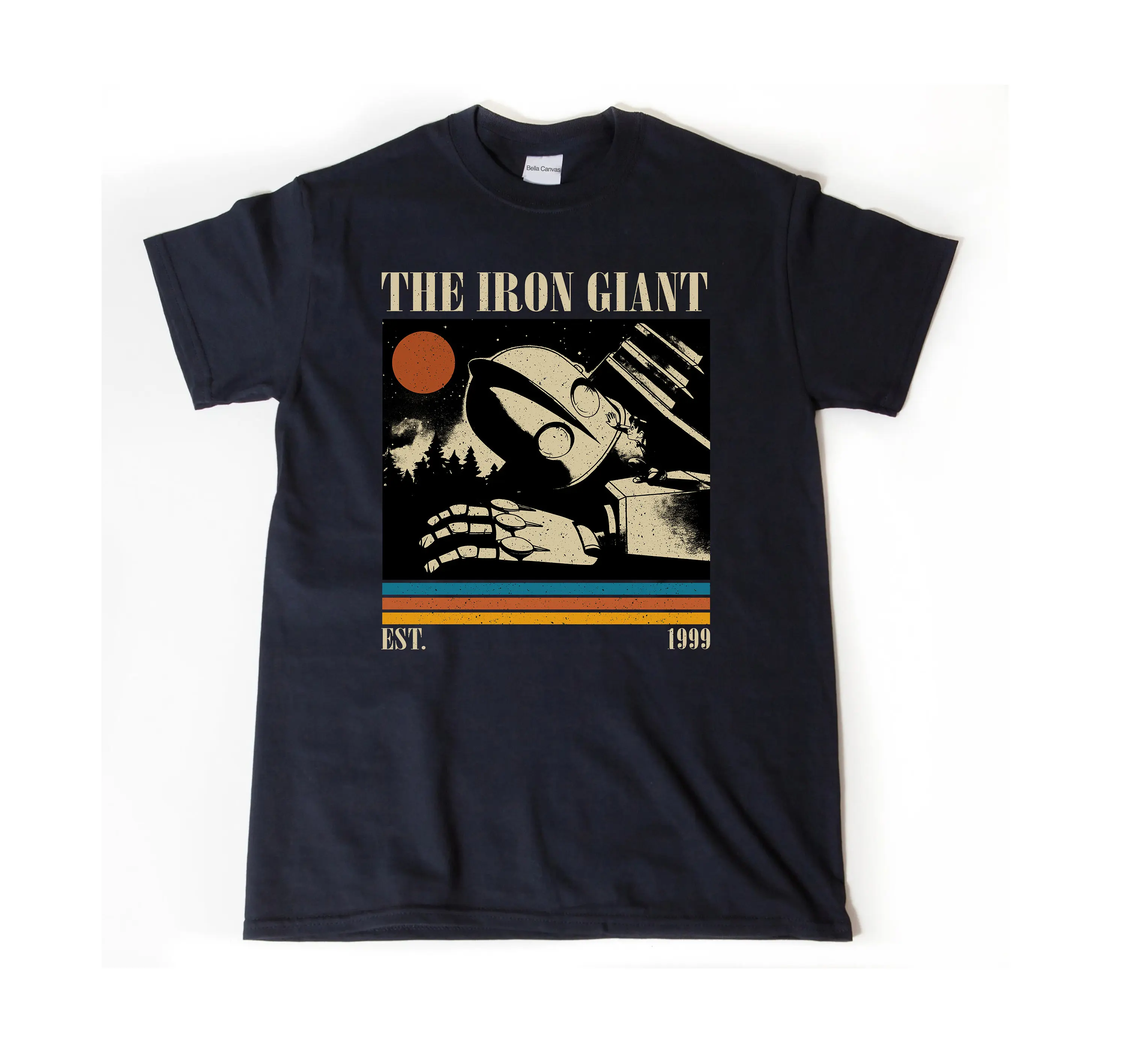 The Iron GianT T Shirt Movie Vintage Midcentury Retro MinimalisT