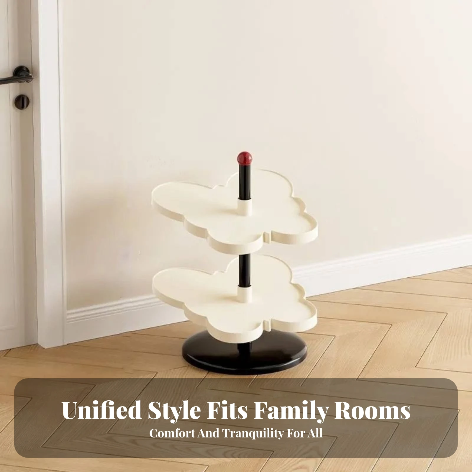 Cloud Shelf Shoe Rack Ball Upper levelTier Shoe Rack Footwear Organizer Space Saving Home Storage Anti-Slip Pads
