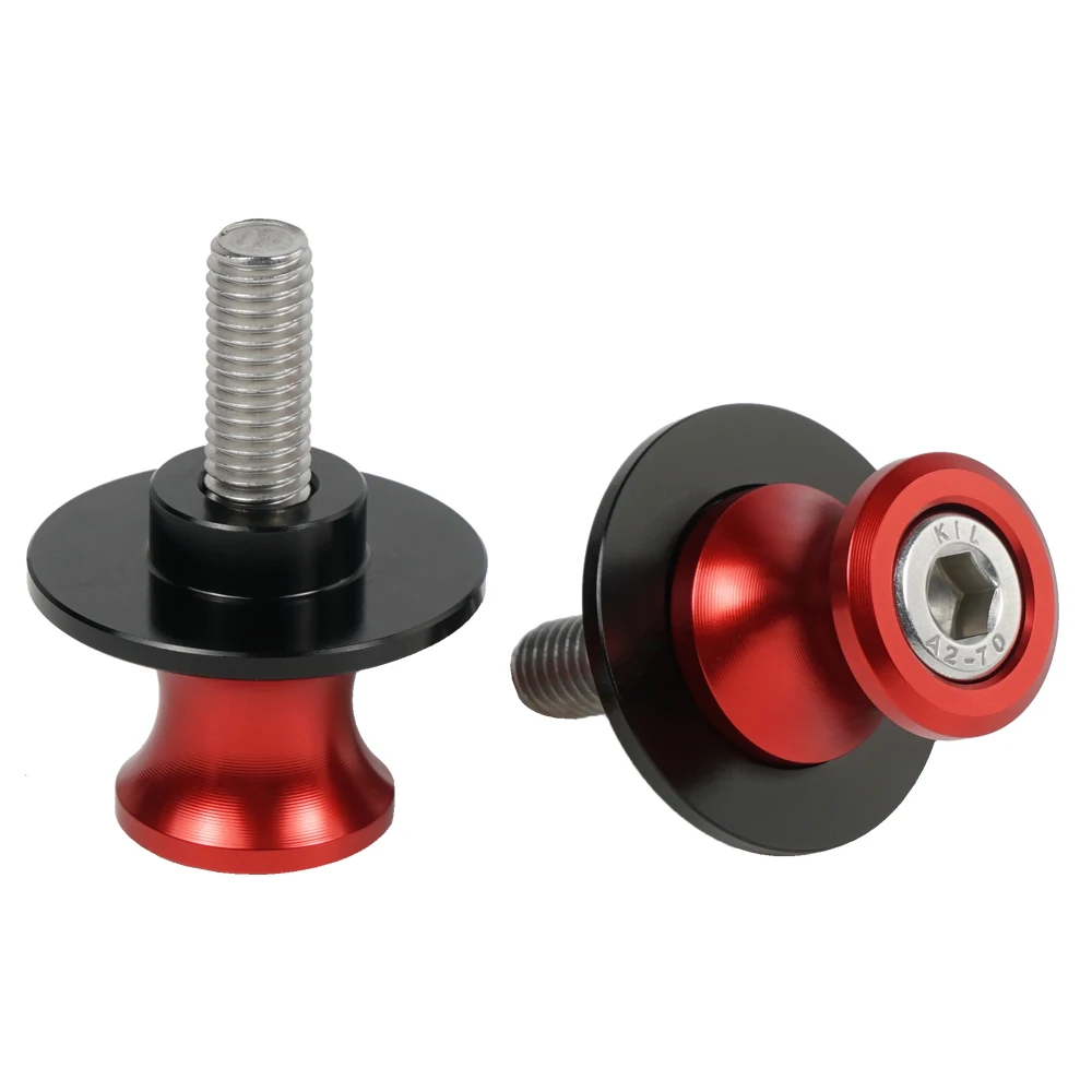 For Suzuki GSXR 600 750 1000 1300 M8 Swingarm Spool Sliders Stand Screws GSR 750 GSX 1300 SFV 650 SV 1000 SV 650 TL 1000R/S view 6
