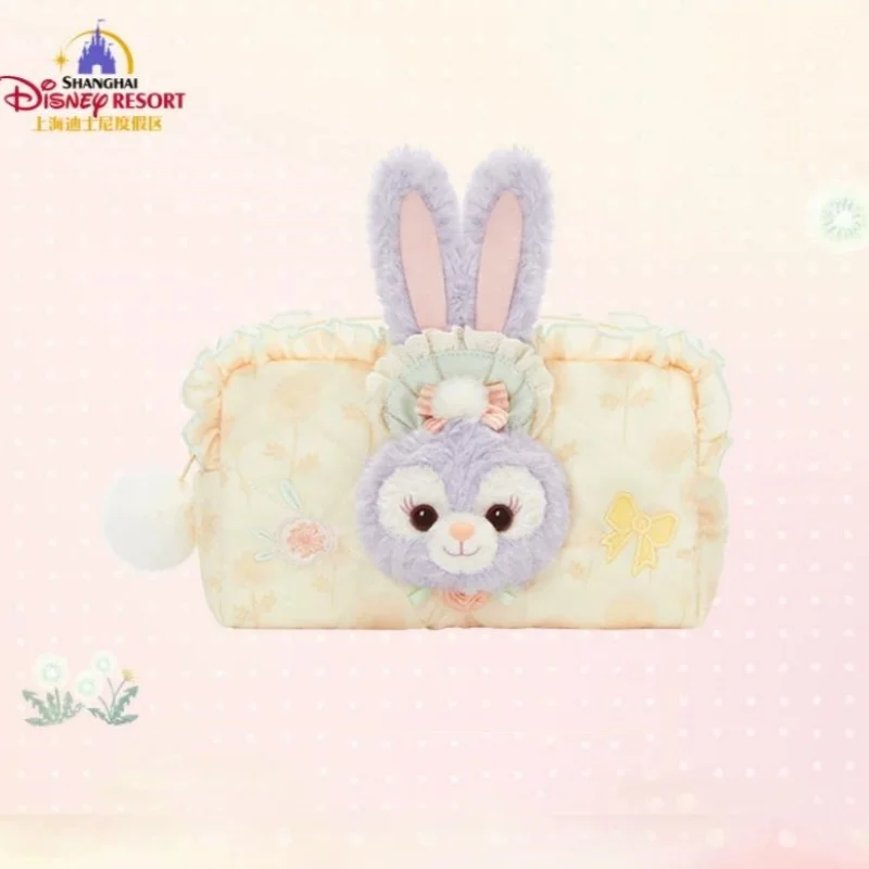 shanghai-disney-duffy-friends-dots-of-time-stellalou-bolsa-de-cosmeticos-bolsa-portatil-para-guardar-maquillaje