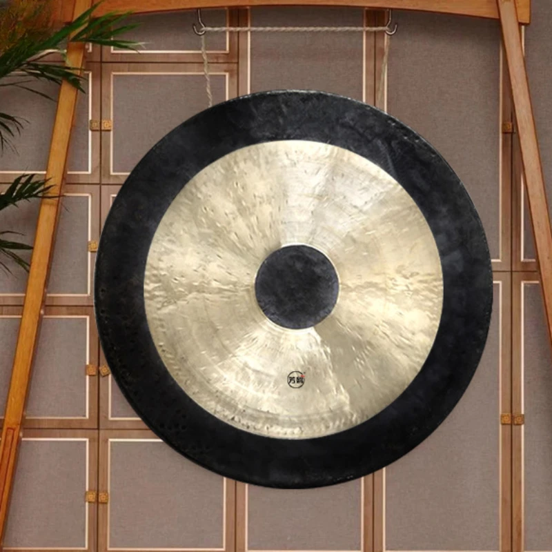 Musical Instruments Percussion Chinese Traditional Musical Instrument Handmade Copper Gong for Sound Therapy Meditation