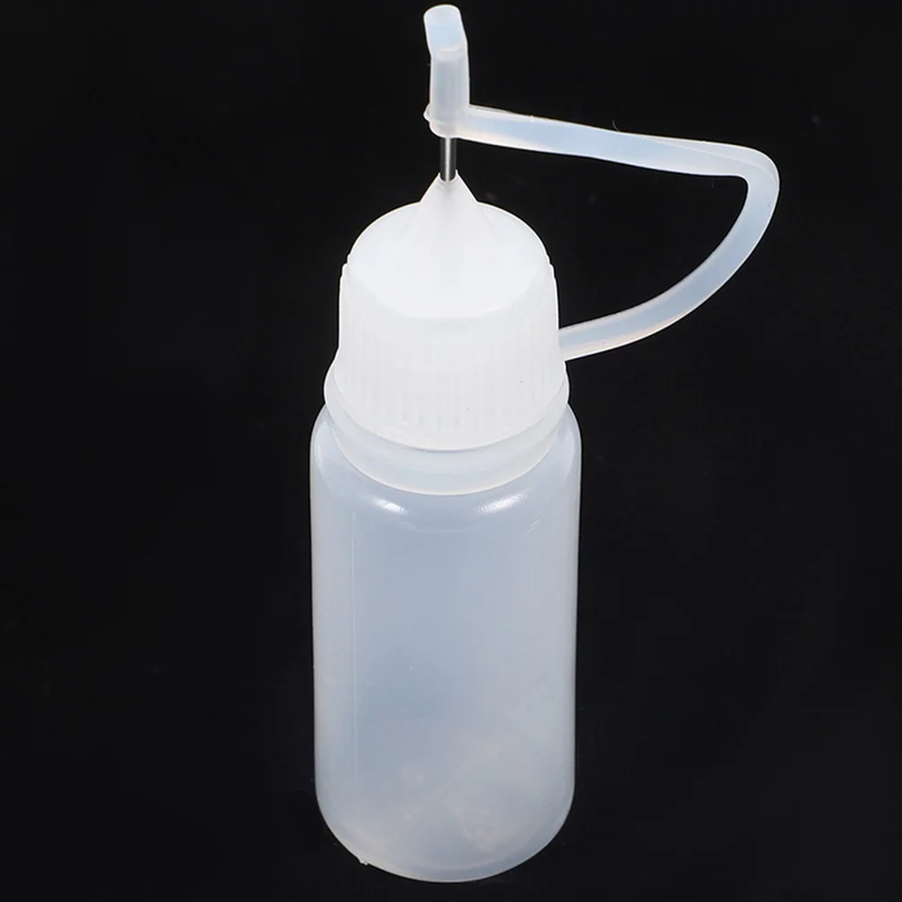 20 Pcs Bottled Dispenser Dropper Fill Applicator Oil Glue Bottles Squeeze Automatic