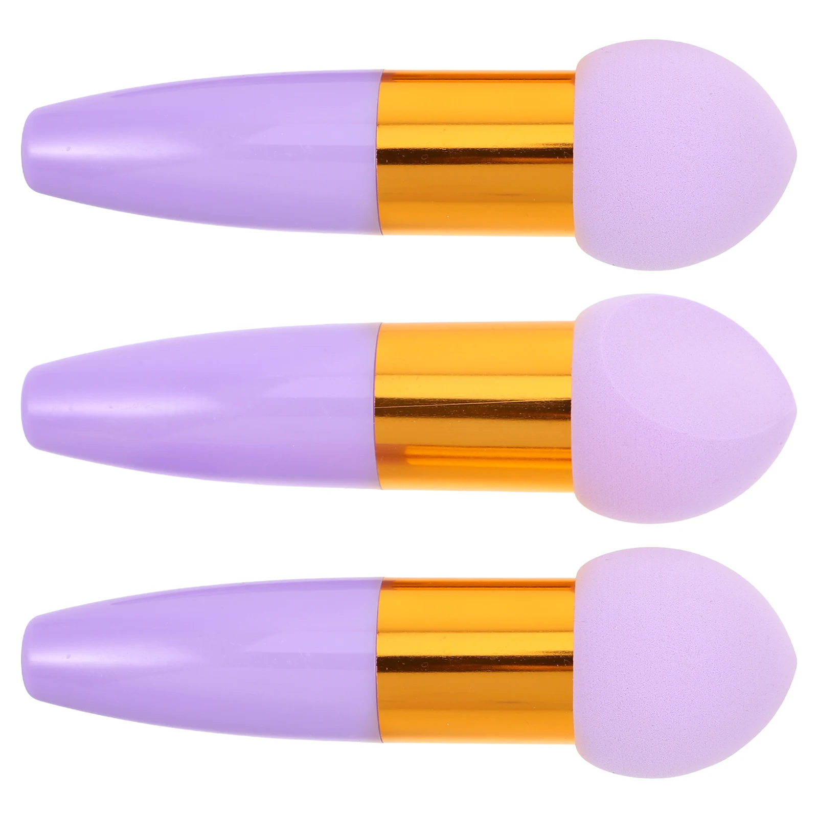 

3pcs Stick Puff Sponge Blending Makeup Applicator Foundation Powder Face Women Beauty Tool Wedge
