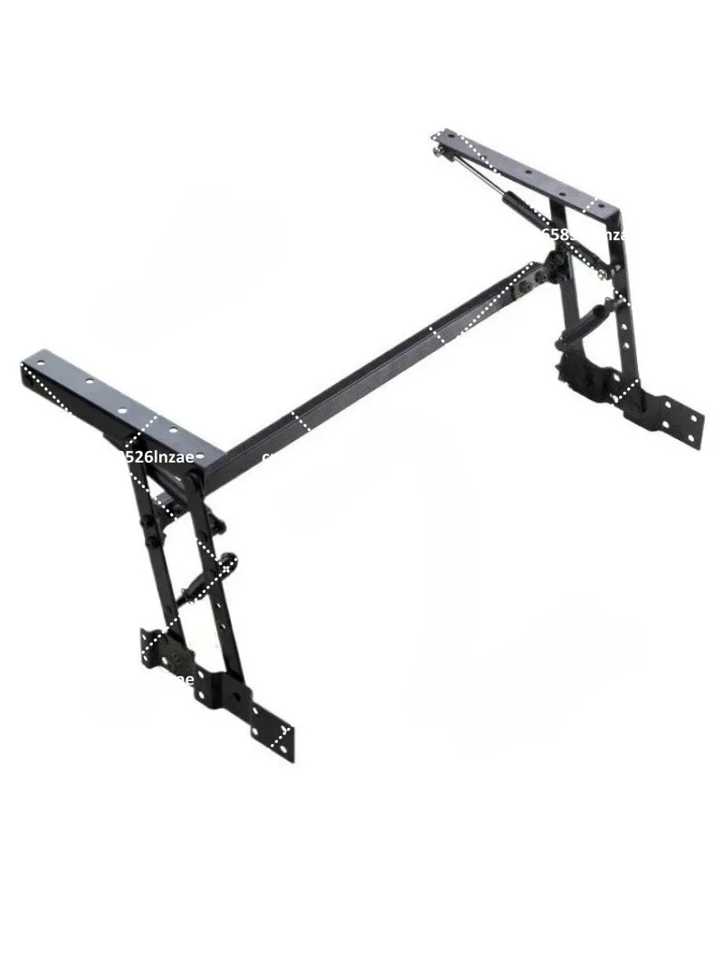 

Hydraulic Damping Lift Mechanism with Connecting Rod for Coffee Table Storage DIY Adjustable Height Hardware Kit
