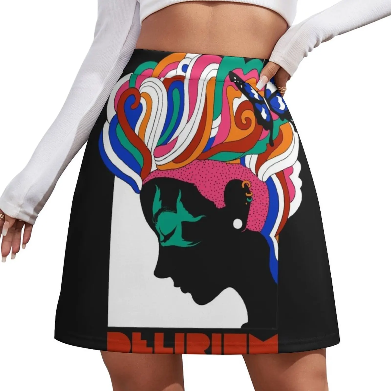 

Delirium Pop Mini Skirt skorts for women luxury evening dresses 2026 luxury women's skirt korean ladies summer