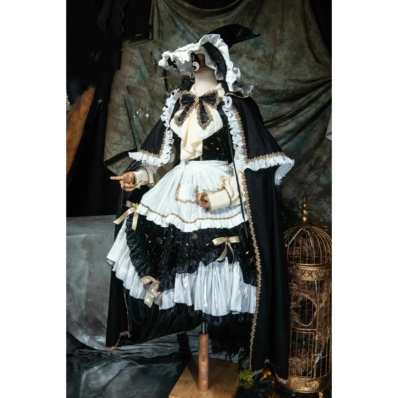 

Косплей-Костюм Touhou Project Kirisame Marisa, костюм для косплея, косплей-костюм из игры, униформа для игры на Хеллоуин, одежда для ролевых игр