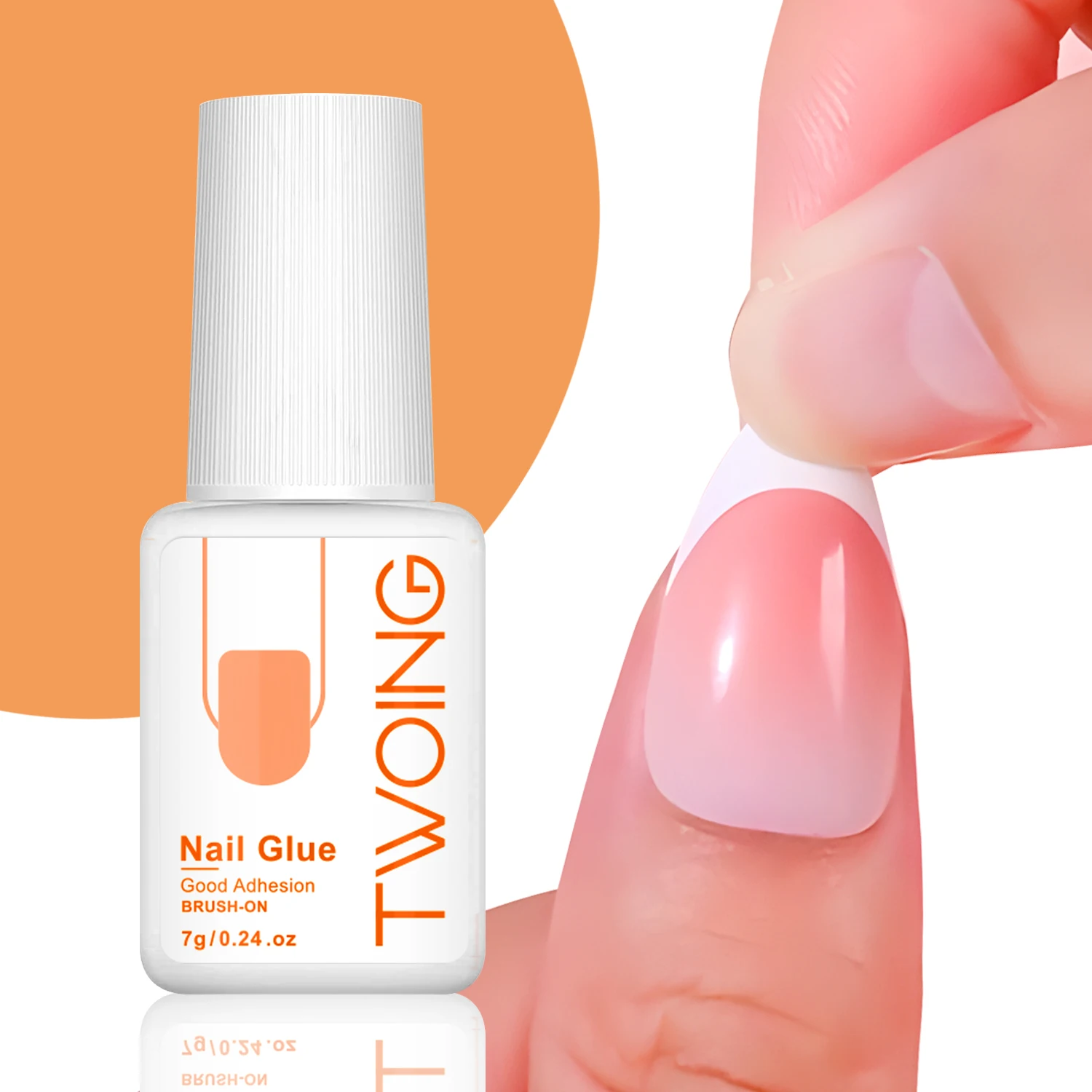 Super Strong Nail Glue For Press On False Nail Tips, Acrylic Fake Nails,Long-lasting Adhesion, Rhinestone Glue With Fast Drying