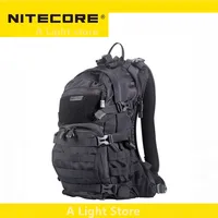 Nitecore BP20 Outdoor Tactical 20L Backpack Wear Proof 1000D Nylon Fabric Water Resistant Coating MAN Bag Free Shiping