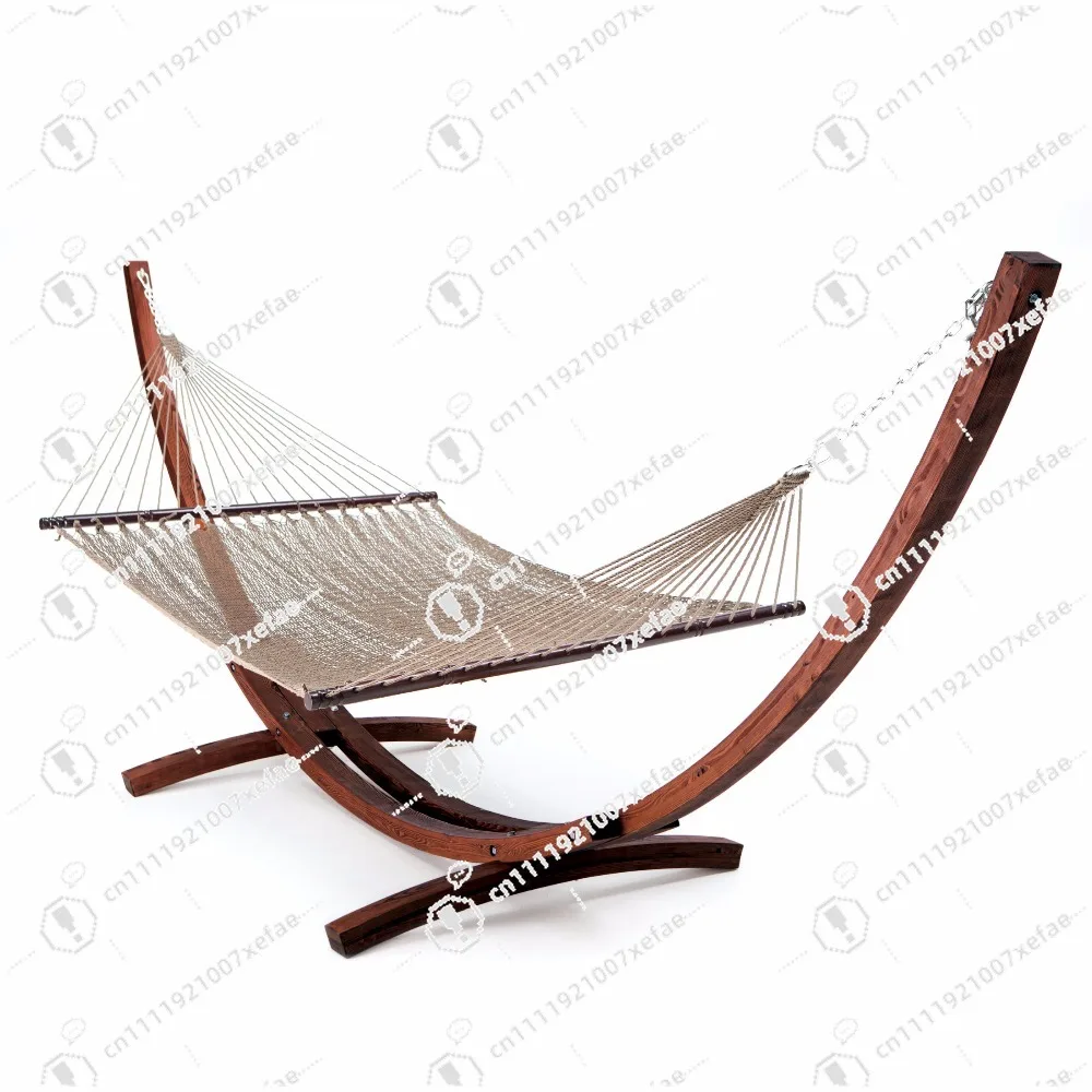 

Outdoor polyester rope hammock for beach camping durable and comfortable