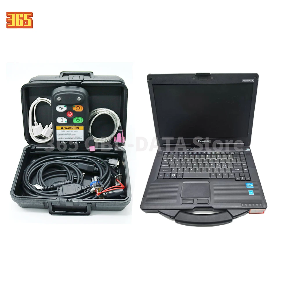Kit de Diagnóstico Bobcat Scanner (RST) com Software de Serviço de Diagnóstico 92.07 para Caminhões, Carregadeiras de Esteira e Escavadeiras