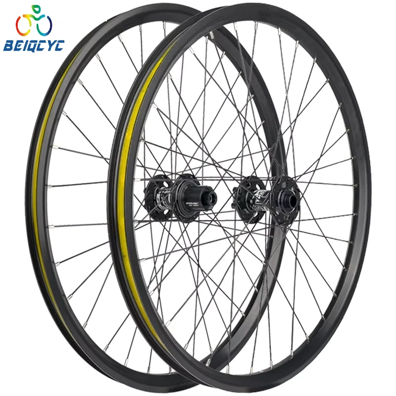 Scheibenbremse 20/24 Zoll Aluminium Fahrradradsatz 142/148 mm Steckachse Kinder MTB Räder Drahtreifen Mountainbike Felge