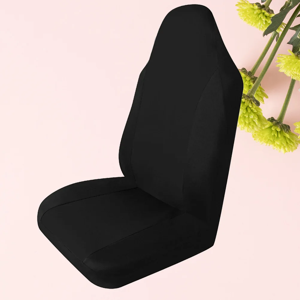 

2Pcs Car Seat Cover Universal Fit Breathable Durable Mesh Protector Unique Fiber Material Suv Pickup Cargo Bucket Seat Cover