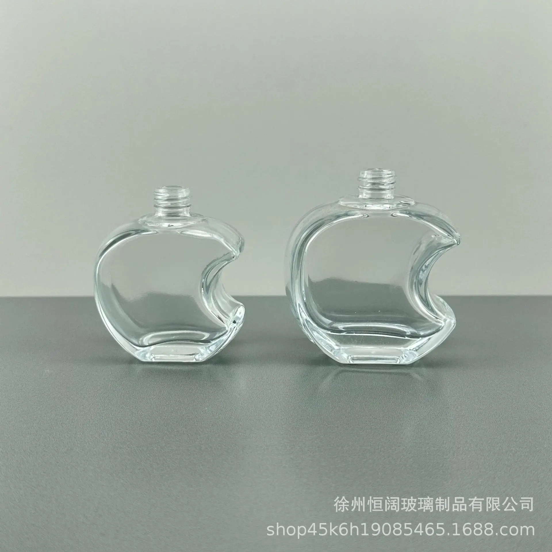 Perfume Bottle New Screw Mouth Apple Models 30ML 50ML15 Screw Mouth Portable Dispensing Cosmetics Glass Bottle Empty Bottle