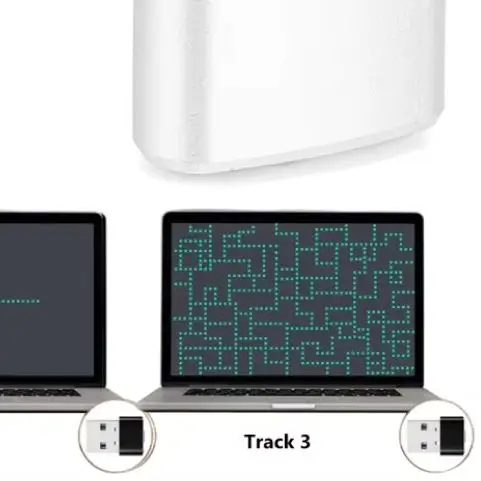 미니 마우스 Jiggler USB 포트 셰이커 Wiggler 노트북 용 감지할 수 없는 자동 이동 장치는 컴퓨터를 깨우고 마우스 움직임을 시뮬레이션합니다.