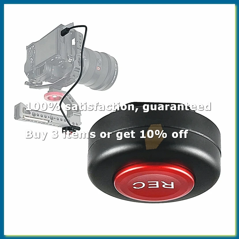 ●Camera Record Button with Cold Shoe Mount for A9 II/A9 S5 II X-T3