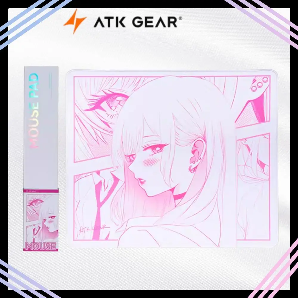 

ATK Nana Mid Smooth Mousepad ATK Dream Neutral Balance Mouse Pad 490x420x4mm SOFT FPS Mousepads PC Gamers Custom Office Gift