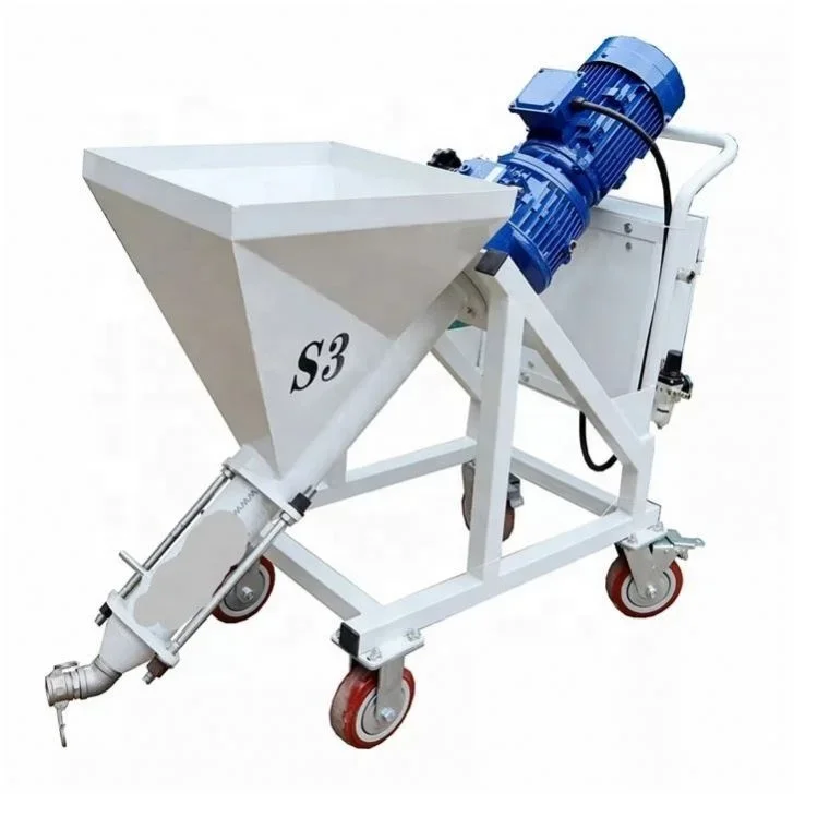 

Automatic Intelligent Spray Mixer Pump Electric Plaster Mortar Machine For Wall Factory Supply