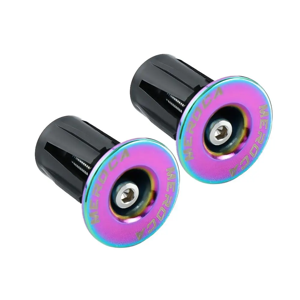 Alloy Cycling Mountain Bike Anti-slip Handlebar End Plug Bike Bar End Plugs Bicycle Grip Handlebar Caps Bicycle Grips Cover