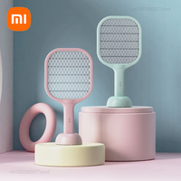 New Xiaomi 2 In 1Electric Mosquito Swatter Racket TYPE-C Rechargeable Mosquito Killer Lamp Fly Swatter Lithium Battery With Base