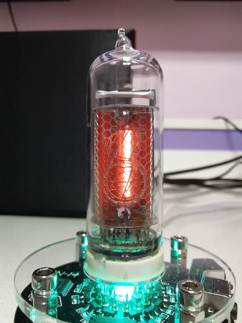 Nvarcher Used models IN-14 Glow Tube For  Clock Nixie Digital LED  With Decimal Point