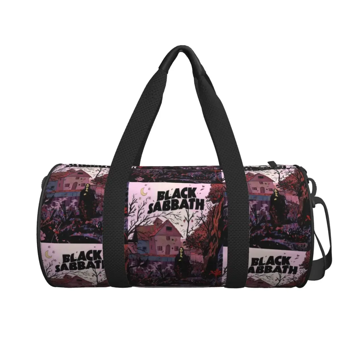 

Большая спортивная сумка Band Black Sabbath, водонепроницаемая дорожная сумка Duffle, сумки для фитнеса