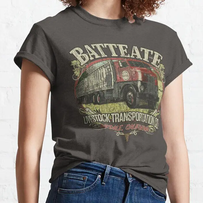 Battatee Livestock Transportation Co. 1935 Classic  Anime Graphic T-shirts unisex Short Sleeve