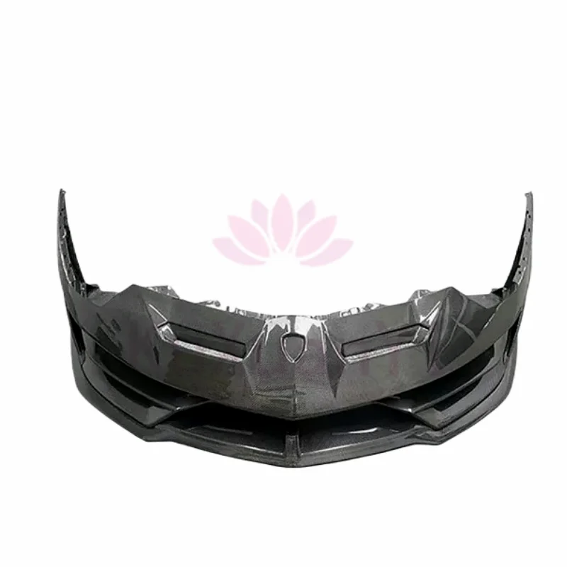 

Used for the 11-15 Year Lamborghini Aventador LP700 LP720 LP750 SVJ Style Dry Carbon Fiber Front Bumper Body Kit