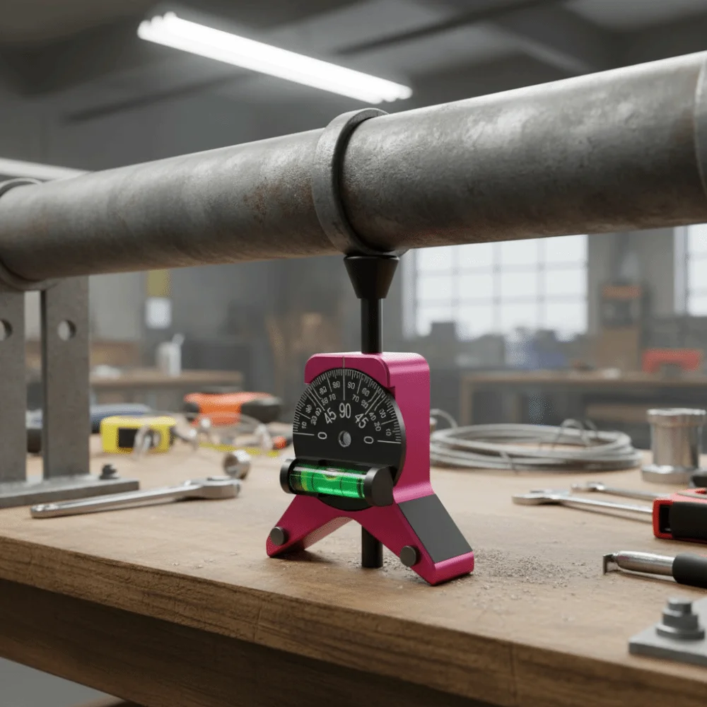 مكتشف مركز الأنابيب عالي الدقة، أدوات تركيب الأنابيب المغناطيسية متعددة الوظائف، علامة الأنابيب على شكل حرف Y #4