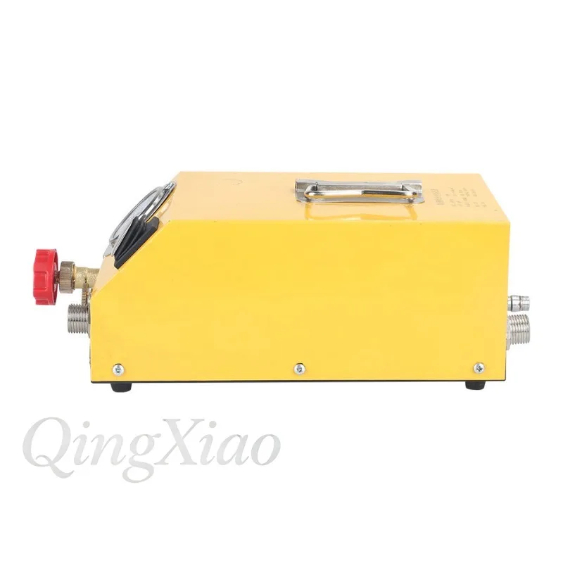 Integrated Electric Pressure Test Pump Dual Cylinder Brass Pump Head Auto Stop For PPR Water Pipe Floor Heating Leak Detector view 2